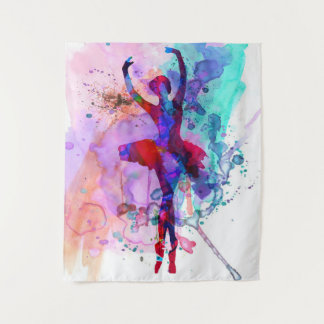 Ballerina Dance Owner Gift | Cute, Lovely Birthday Tapestry