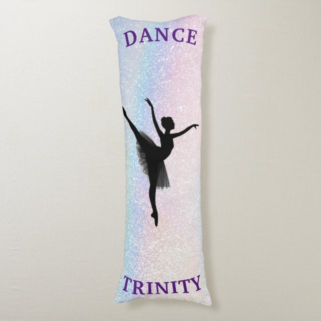 Ballerina Dance Pastel  Body Cushion (Front Vertical)