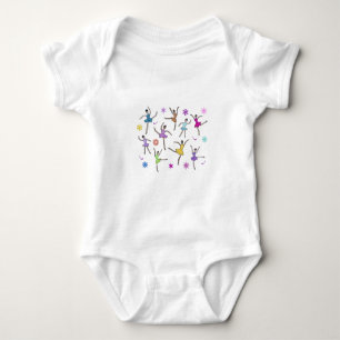 Ballerina Dance T-Shirt Baby Bodysuit