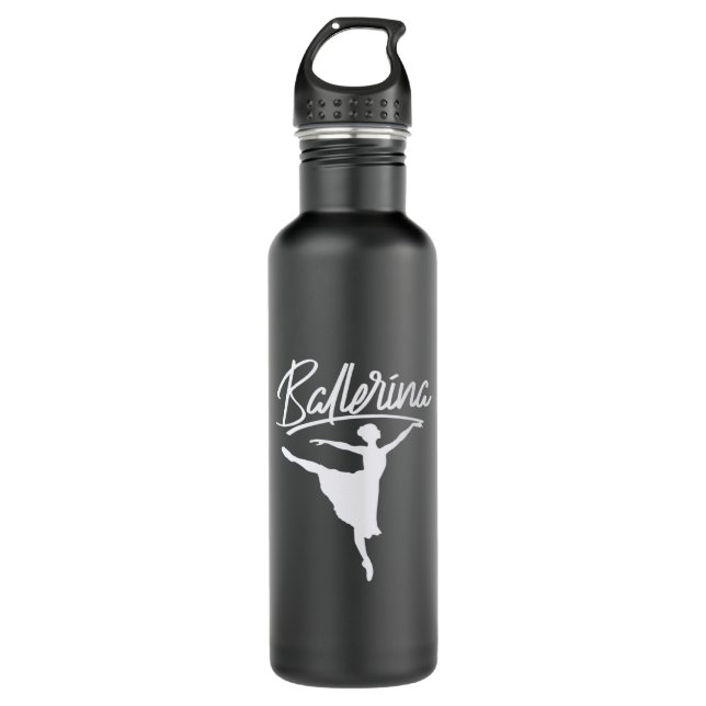 Ballerina Dancer 710 Ml Water Bottle (Front)