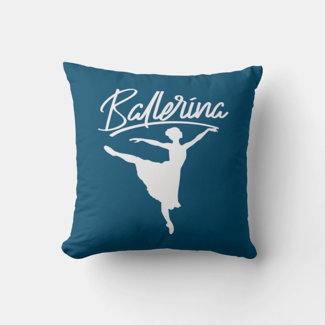 Ballerina Dancer Cushion (Front)