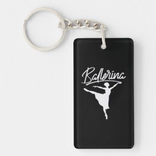 Ballerina Dancer Key Ring