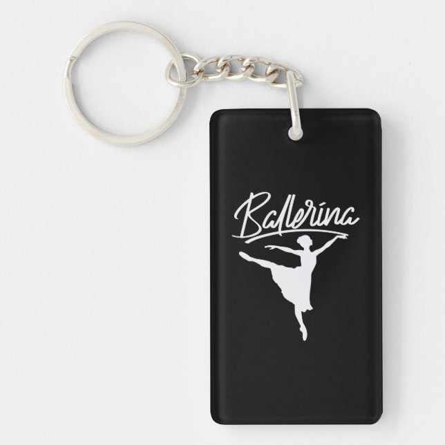 Ballerina Dancer Key Ring (Front)