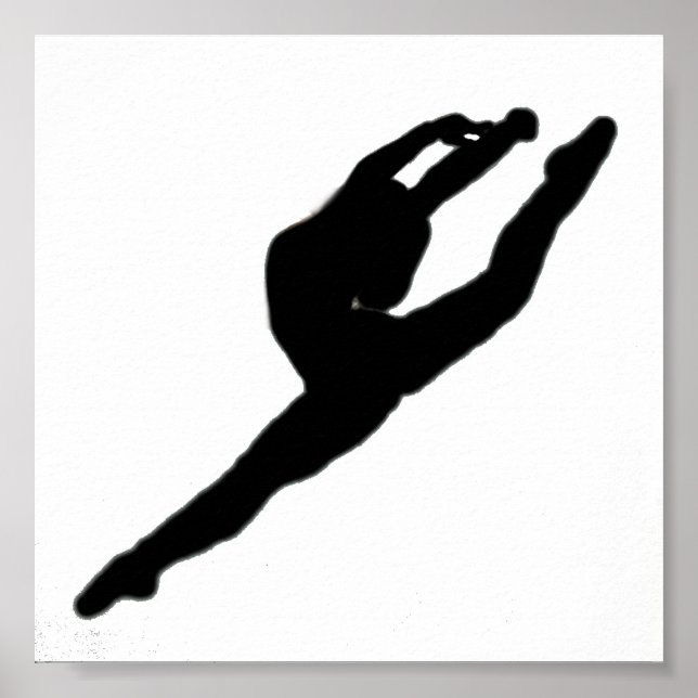 Ballerina Dancer Poster (Front)