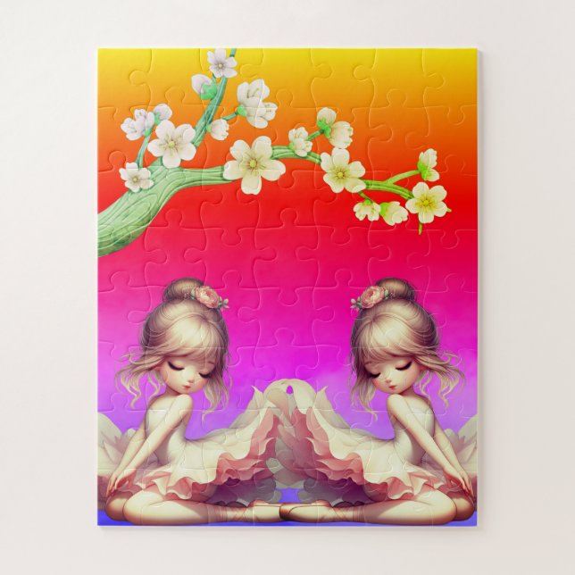  Ballerina Dancers Jigsaw Puzzle (Vertical)