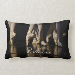 Ballerina Dancers Lumbar Cushion