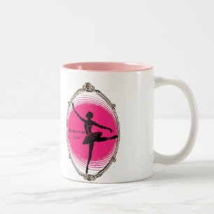 Ballerina design for girl mug