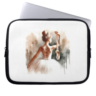 "Ballerina Dreams – Protective Laptop Sleeve" Laptop Sleeve