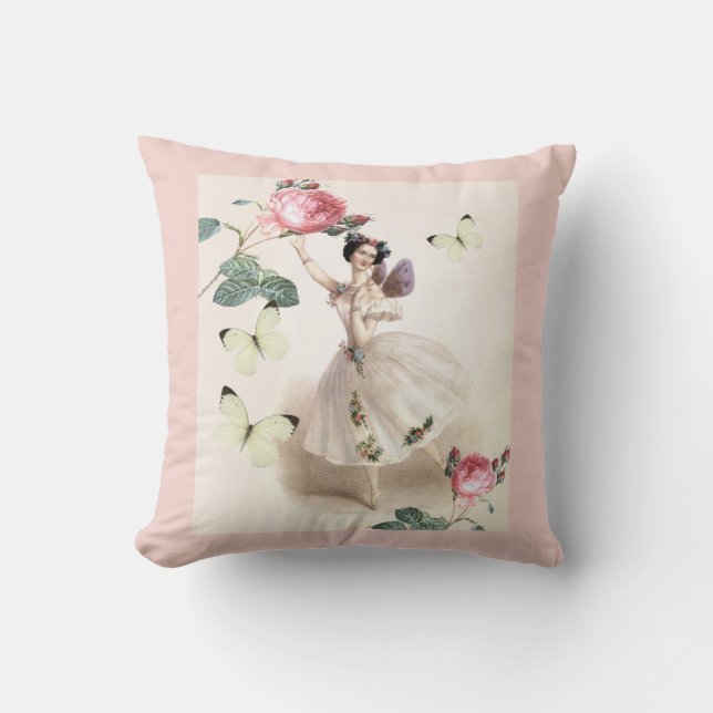 Ballerina Fairy Cushion (Front)