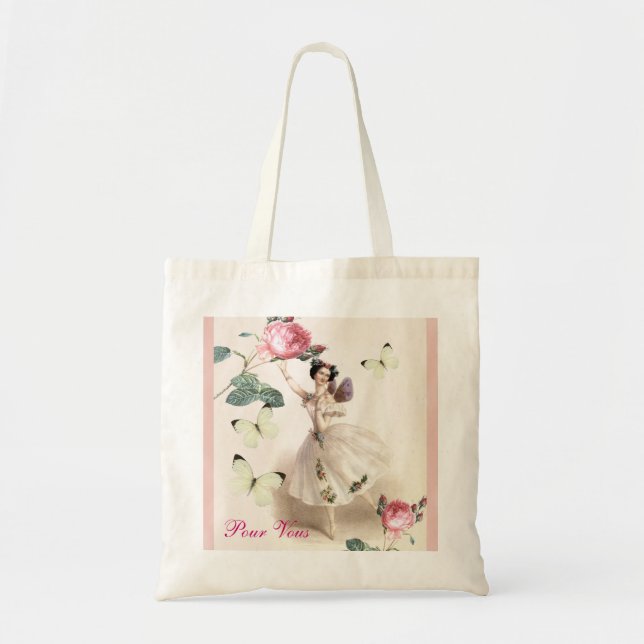 Ballerina Fairy Tote Bag (Front)