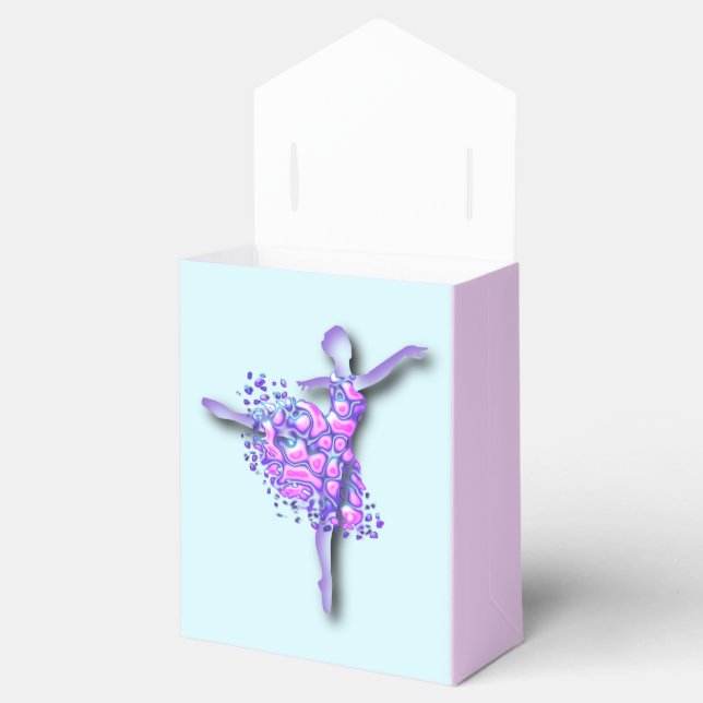 Ballerina Favour Box (Opened)