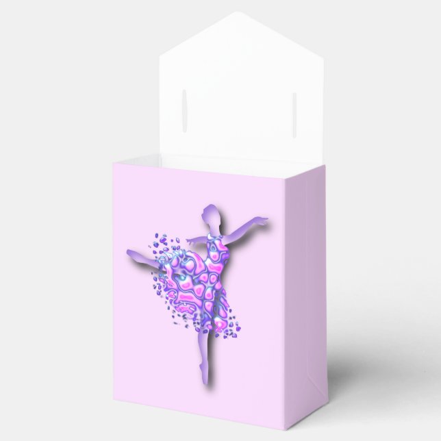 Ballerina Favour Box Ballet Dance (Opened)