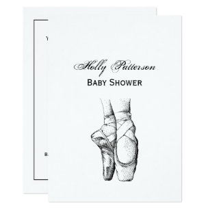 Ballerina Feet on Pointe #1 Invitation