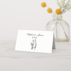 Ballerina Feet on Pointe #1 Place Card