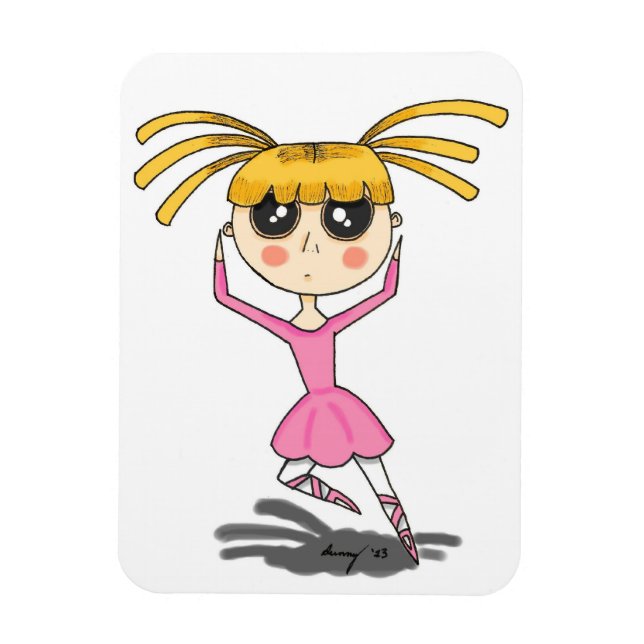Ballerina Flexible Magnet (Vertical)