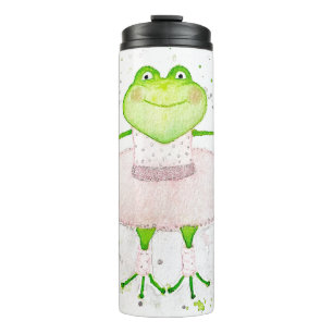 Ballerina Frog Thermal Tumbler