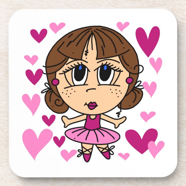 Ballerina Girl Coaster (Front)