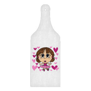 Ballerina Girl Cutting Board