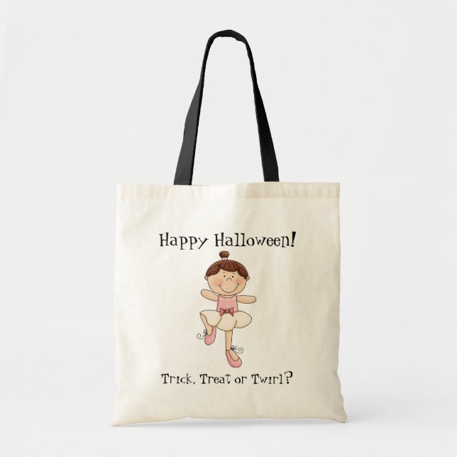 Ballerina Girl-Halloween Goody Bag (Front)