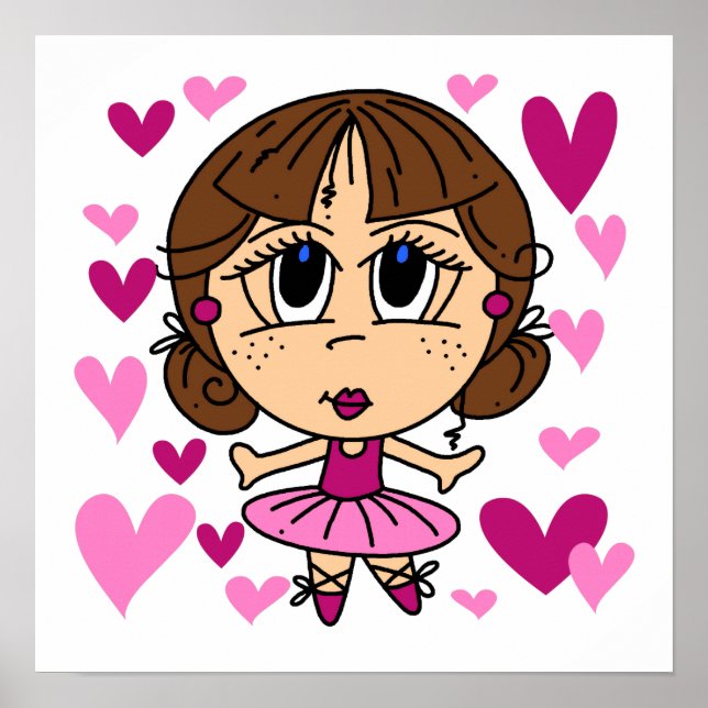 Ballerina Girl Poster (Front)