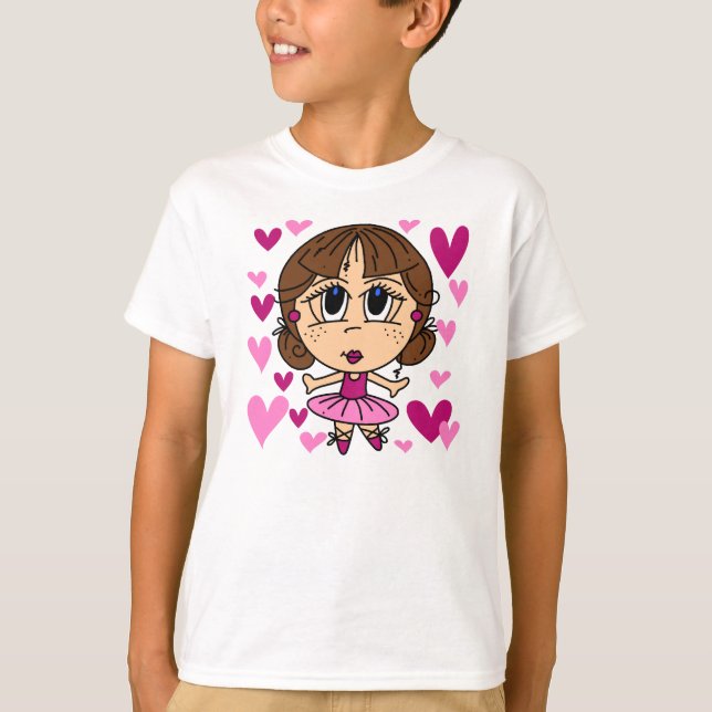 Ballerina Girl T-Shirt (Front)