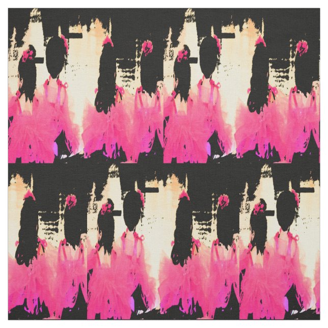 Ballerina Girls Fabric (Swatch)