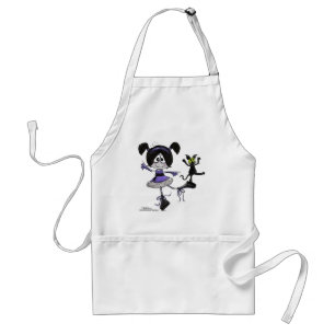 Ballerina Goth Style Standard Apron