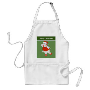 Ballerina Hippo Christmas Special Standard Apron