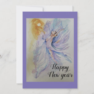 Ballerina Holiday Card