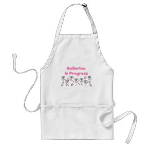 Ballerina in Progress T-shirts and Gifts Standard Apron