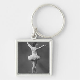 Ballerina in Tutu Key Ring
