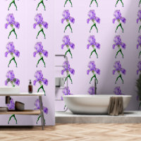 Ballerina Iris Flower Ballet Dancer Art Painting