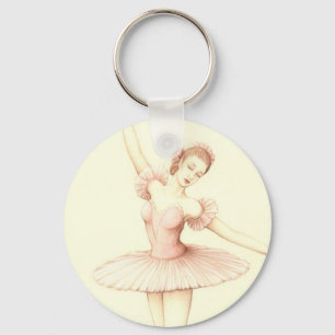 Ballerina Key Ring