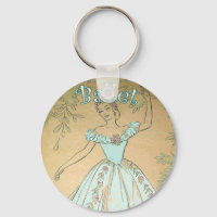 Ballerina Keychain