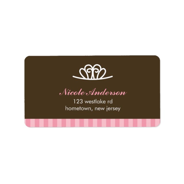 Ballerina Labels (Front)