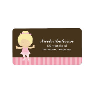 Ballerina Labels