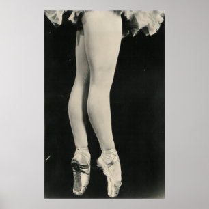 BALLERINA LEGS POSTER