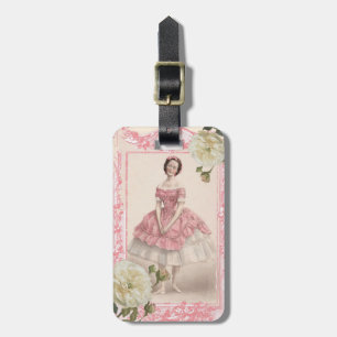 Ballerina Luggage Tag