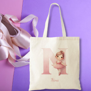 Ballerina Monogram Tote Bag