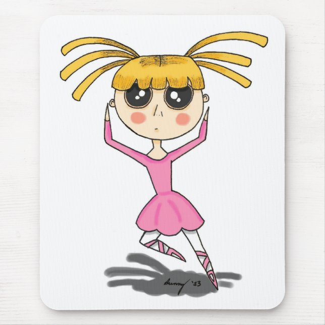 Ballerina Mousepad (Front)