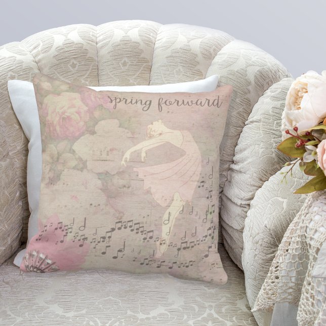 Ballerina Musical Spring Forward Cushion (Creator Uploaded)