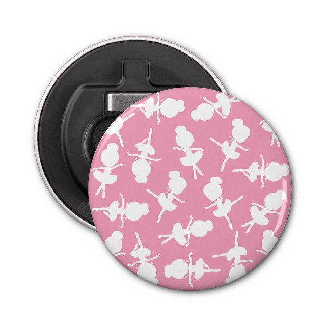 Ballerina Pattern, Ballet Girls, Ballet Dance Bottle Opener (Front)
