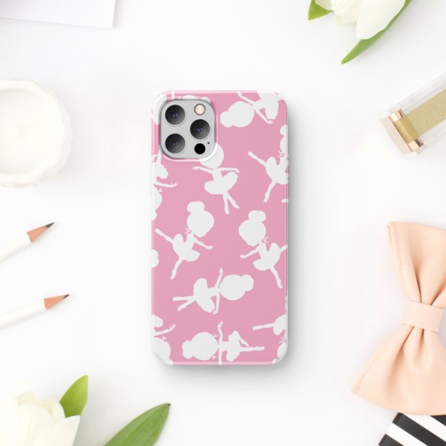 Ballerina Pattern, Ballet Girls, Ballet Dance Case-Mate iPhone Case (Creator Uploaded)