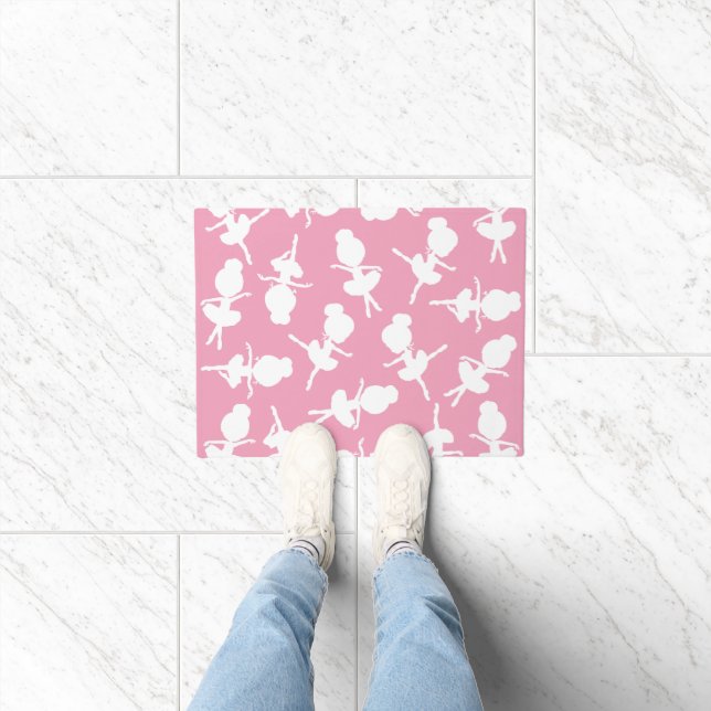 Ballerina Pattern, Ballet Girls, Ballet Dance Doormat (Indoor)