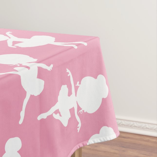 Ballerina Pattern, Ballet Girls, Ballet Dance Tablecloth (In Situ)