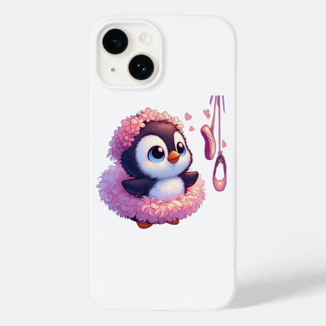 Ballerina Penguin Dreams Case-Mate iPhone Case (Back)