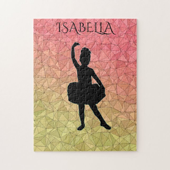 Ballerina personalised puzzle. jigsaw puzzle (Vertical)