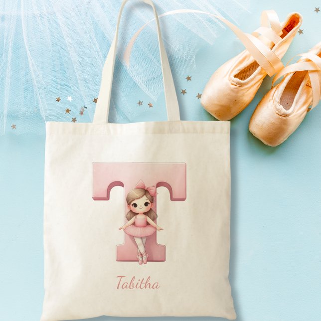 Ballerina Personalised Tote Bag (Creator Uploaded)