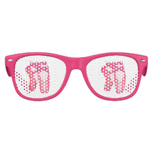 Ballerina Pink Ballet Dance Pointe Toe Shoes Kids Sunglasses