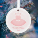 Ballerina Pink Ballet Tutu Keepsake Christmas Ornament<br><div class="desc">This keepsake design features a sweet little tutu in all pink. Perfect for a new baby gift or Christmas gift for the new parents or grandparents! Coordinating products will be available in our shop. Contact us if you need this design applied to a specific product to create your own unique...</div>